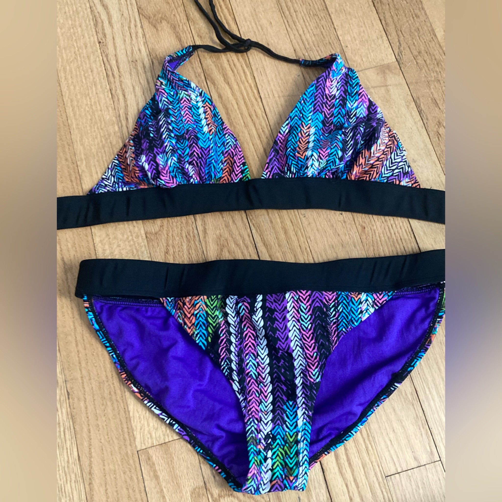 Mudd- Multi-Colored Bikini Set